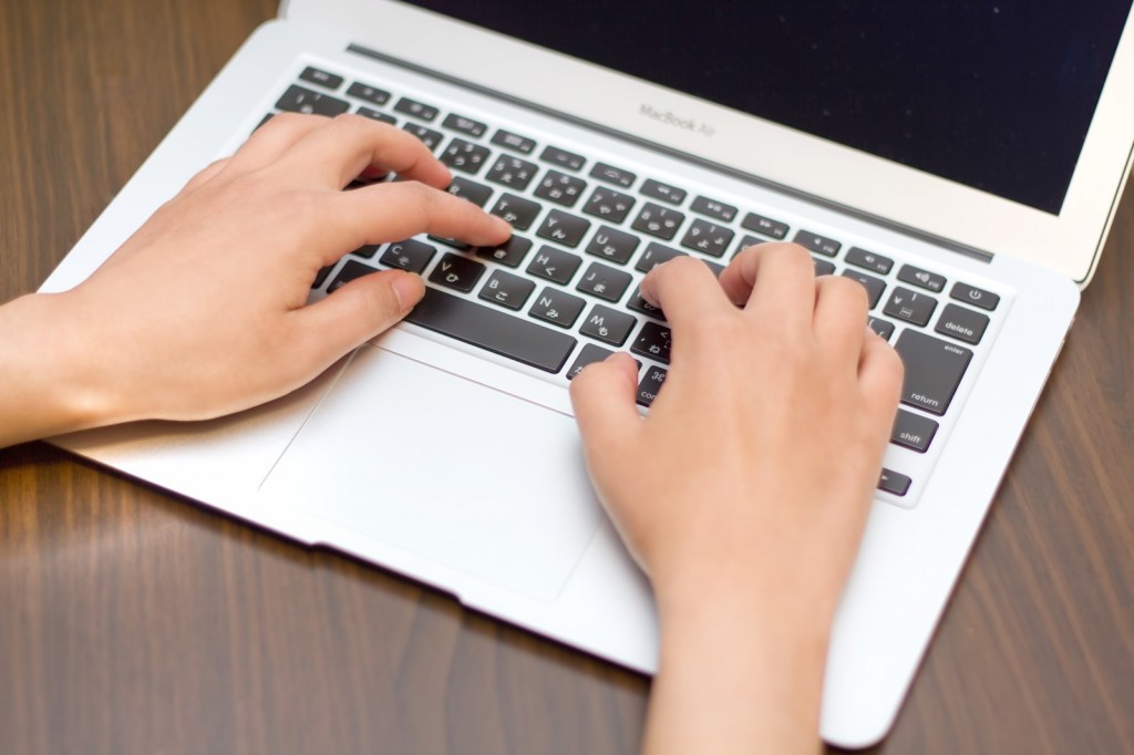 macbookで仕事